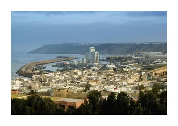 MOROCCO, Atlantic Coast, SAFI: Town and Port View  /  Morning