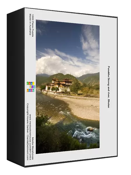 Punakha Dzong and river, Bhutan