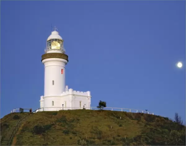 Byron Bay, Australia. Byron Bays famous lighthouse landmark