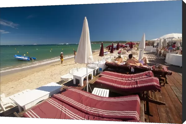 Beach Club, St. Tropez, Provence-Alpes-Cote d Azur, France