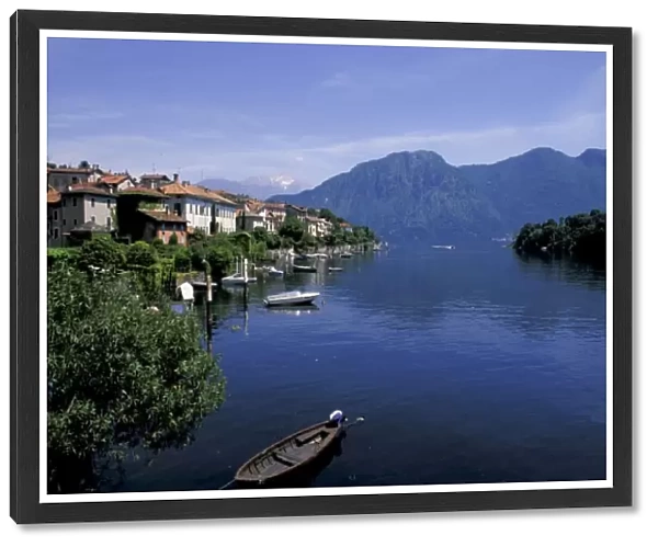 Italy, Lake Como, Tremezzo. Scenic view