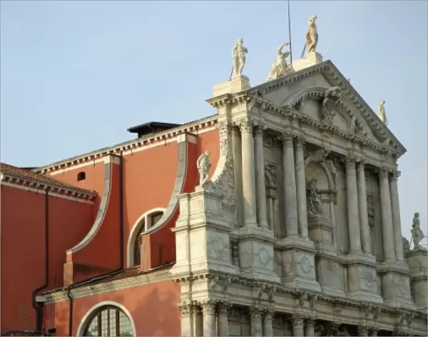 Italy, Venice, Santa Maria di Nazareth church on Grand Canal