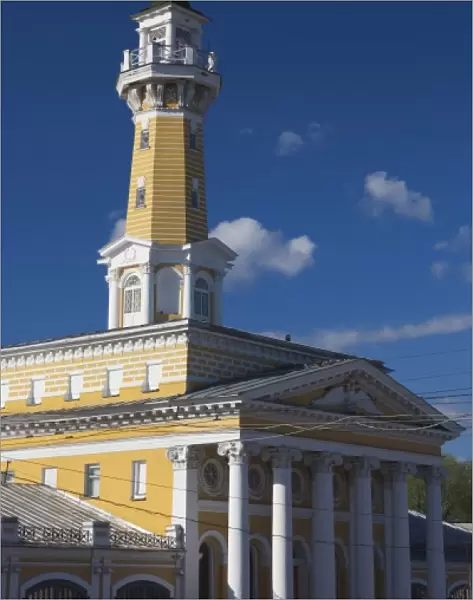 Russia, Kostroma Oblast, Golden Ring, Kostroma, Susaninskaya Square, historic fire tower