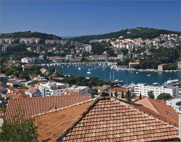 Rooftop view of Dubrovnik, Croatia