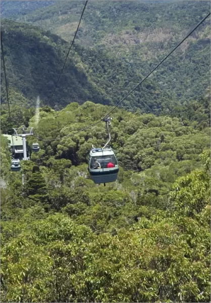 Australia. Skyrail, Barron Gorge National Park, Cairns, North Queensland, Australia