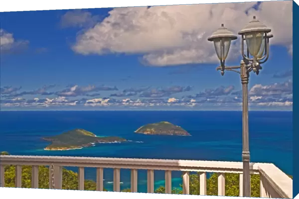 A scenic view of Hull Bay from Mountain Top Estates St. Thomas