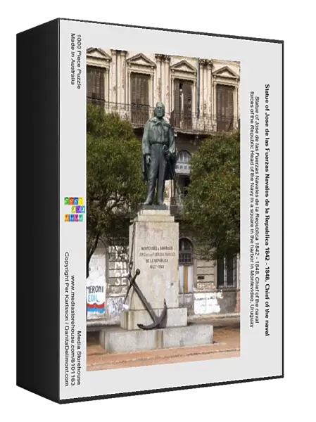 Statue of Jose de las Fuerzas Navales de la Republica 1842 - 1848, Chief of the naval