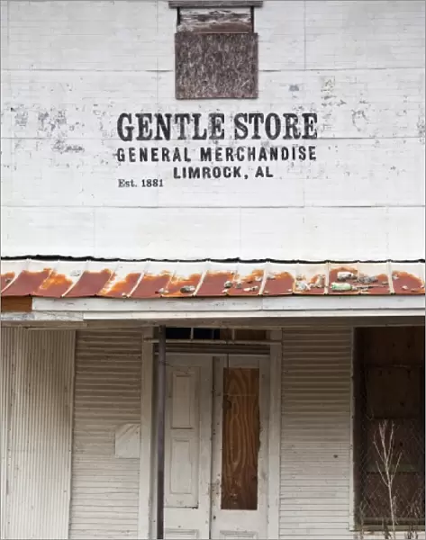 USA, Alabama, Limrock. Gentle Store, exterior