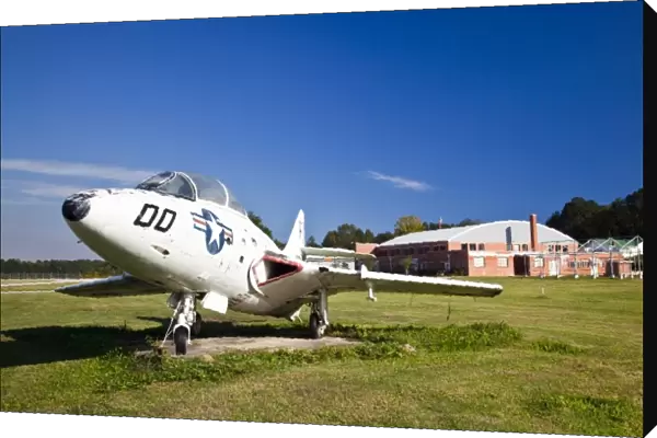 USA, Alabama, Tuskegee. Tuskegee Airmen National Historic Site, dedicated to World