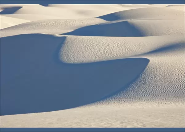 Sand dunes at White Sands National Monument in New Mexico