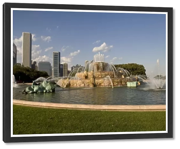 United States, Chicago. Buckingham Fountain, Grant Park