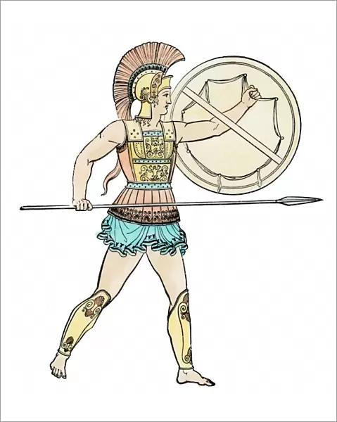 Ancient Greek soldier