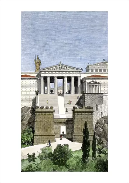 Propylaia, entrance to the Acropolis
