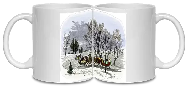 Sleighs in the 19th century