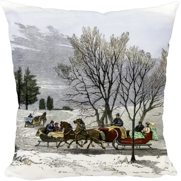 Sleighs in the 19th century
