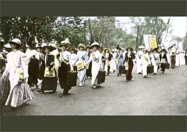 Suffragettes in New York City, 1912