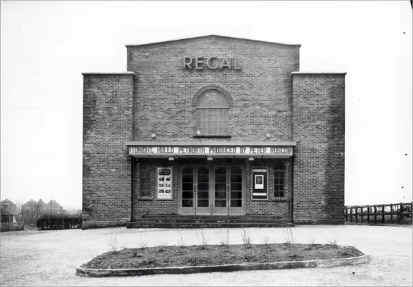 Regal Cinema, Petworth - December 1938