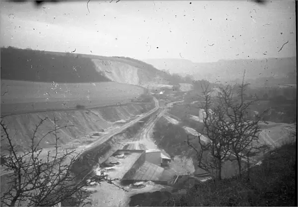 Grey Pit of the Amberely Quarry Railway 1940