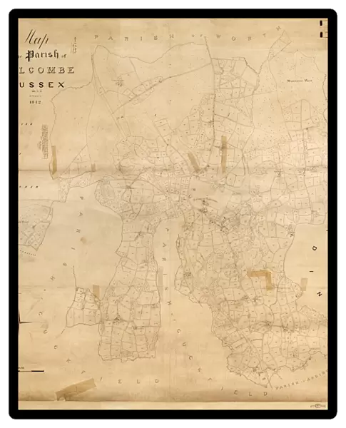 Balcombe Tithe Map, 1842