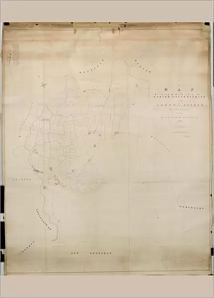 Upper Beeding Tithe Map, 1842