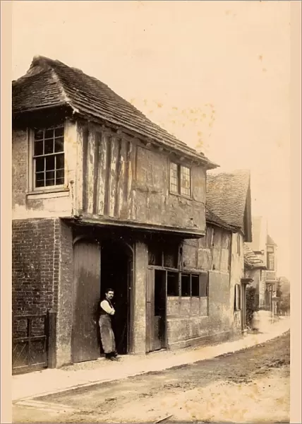The old forge in Steyning, 27 July 1889
