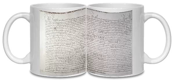 BILL OF RIGHTS, NY. New York States ratification of the Bill of Rights to the U