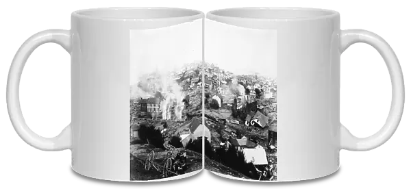 JOHNSTOWN FLOOD, 1889. Photographed immediately after the flooding of Johnstown