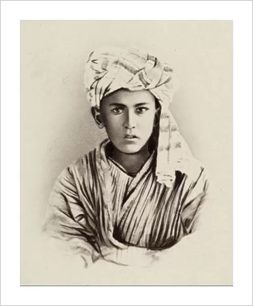 TURKESTAN: MAZANG, c1865. A young Mazang boy of Turkestan. Photographed c1865-1872