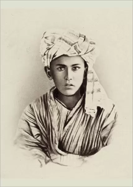 TURKESTAN: MAZANG, c1865. A young Mazang boy of Turkestan. Photographed c1865-1872