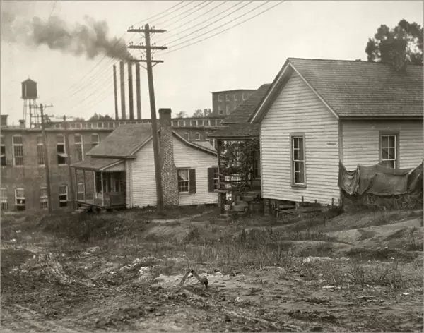HINE: MILL HOUSING, 1912. Housing for Cannon Mills textile workers in Concord, North Carolina