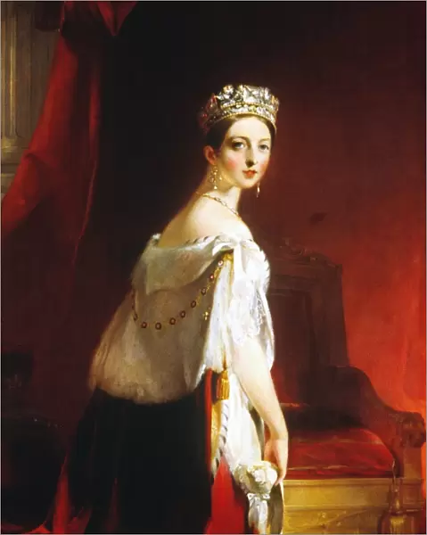 QUEEN VICTORIA (1819-1901). Queen of England, 1837-1901