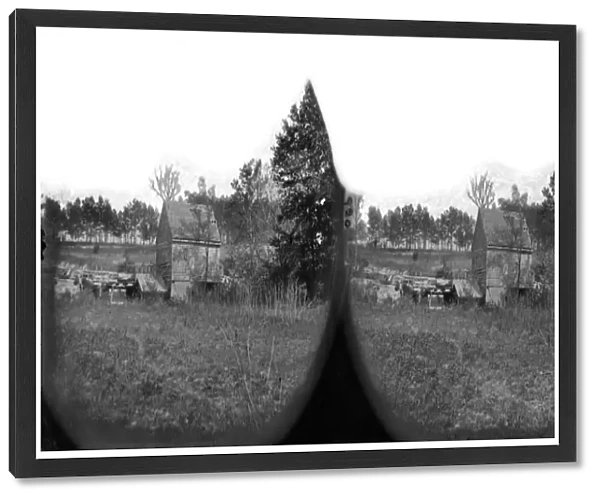 CIVIL WAR: ELLERSONs MILL. View of Ellersons Mill in Mechanicsville, Virginia