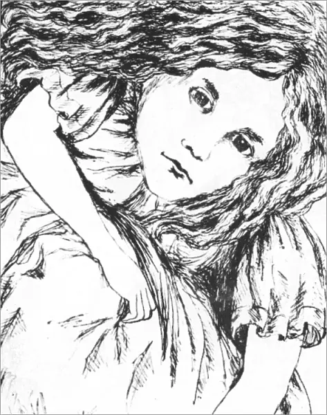 CARROLL: ALICE, 1886. Illustration by Lewis Carroll for an 1886 edition of Alice s