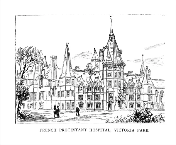 LONDON: FRENCH HOSPITAL. The French Protestant hospital at Victoria Park, London