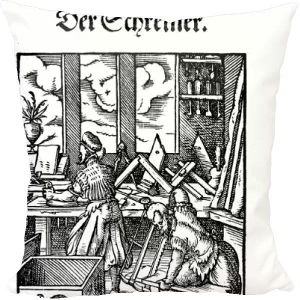 JOINER, 1568. Woodcut, 1568, by Jost Amman