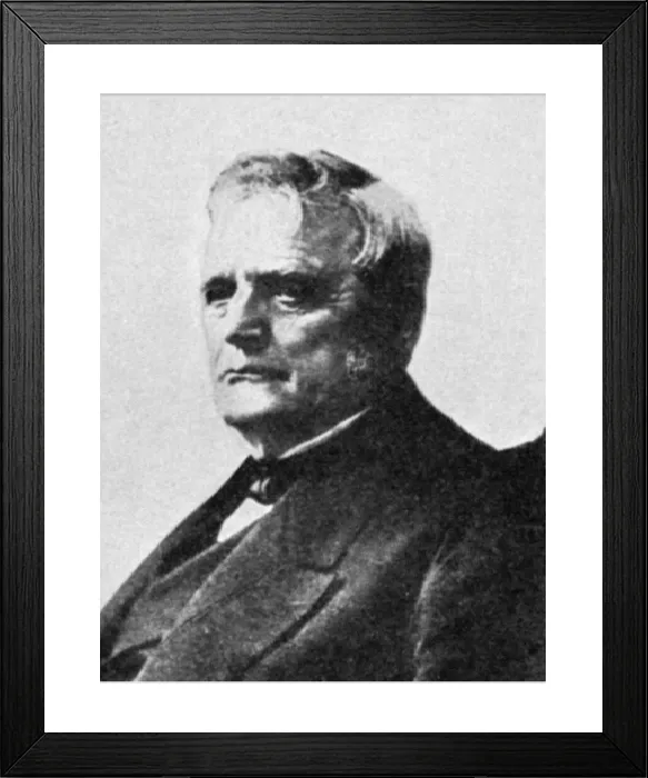 Framed Print : John Deere Print, Late 19th Century Portrait Framed Print : John Deere Print, Late 19th Century Portrait