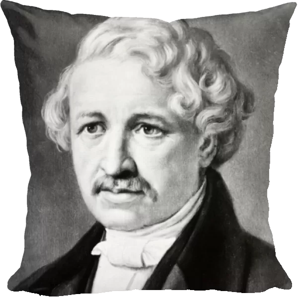LOUIS DAGUERRE (1789-1751). Louis Jacques Mande Daguerre