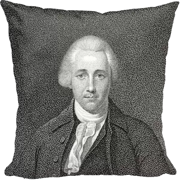 WILLIAM BRADFORD (1755-1795). American lawyer. Aquatint, American, 1857