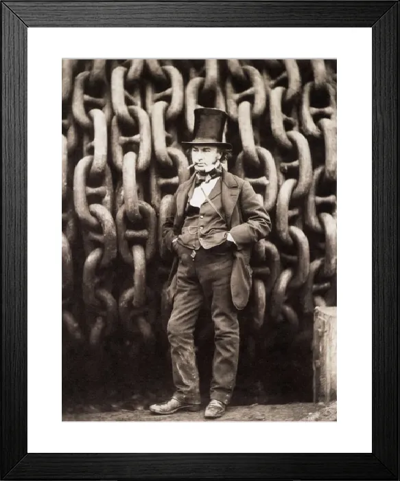 Framed Print : Print of Isambard Kingdom Brunel