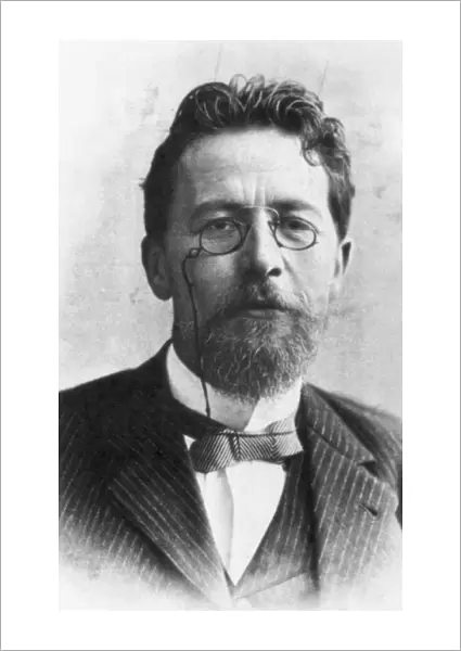 ANTON CHEKHOV (1860-1904). Russian playwright and writer. Photograph, late 19th century