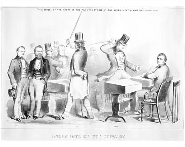 SUMNER AND BROOKS, 1856. Arguments of the Chivalry