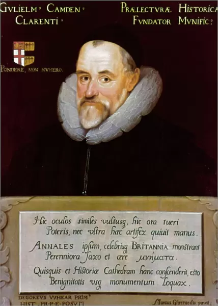 WILLIAM CAMDEN (1551-1623). English antiquarian and historian