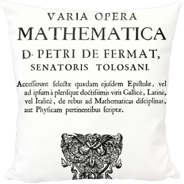 PIERRE de FERMAT (1601-1665). French mathematician
