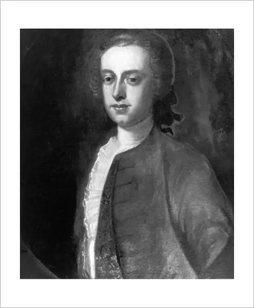 THOMAS HUTCHINSON (1711-1780). American colonial administrator. Oil painting by Edward Truman