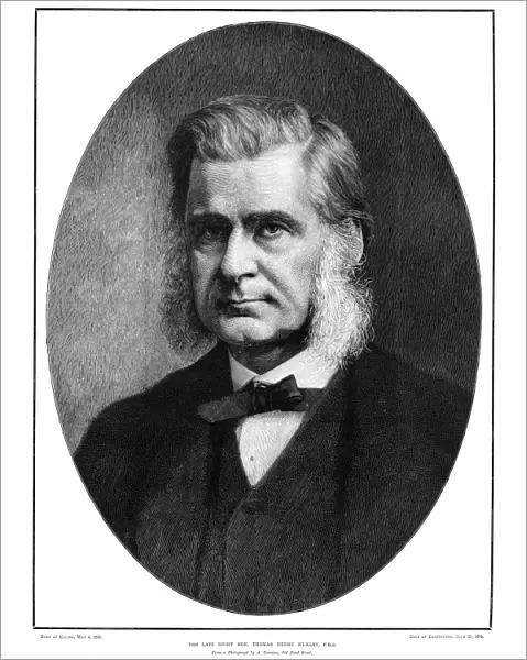THOMAS HENRY HUXLEY (1825-1895). English biologist
