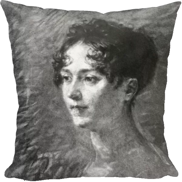 JOSEPHINE DE BEAUHARNAIS (1765-1814). Empress of the French, 1804-1809. Pastel