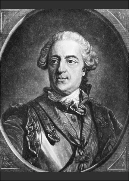 LOUIS XV (1710-1774). King of France, 1715-1774