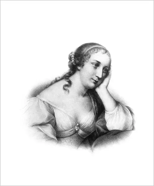 MADAME de LA FAYETTE (1634-1693). Nee Marie-Madeleine Pioche de La Vergne. French countess
