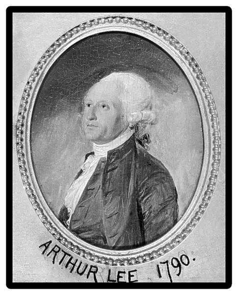 ARTHUR LEE (1740-1792). American diplomat