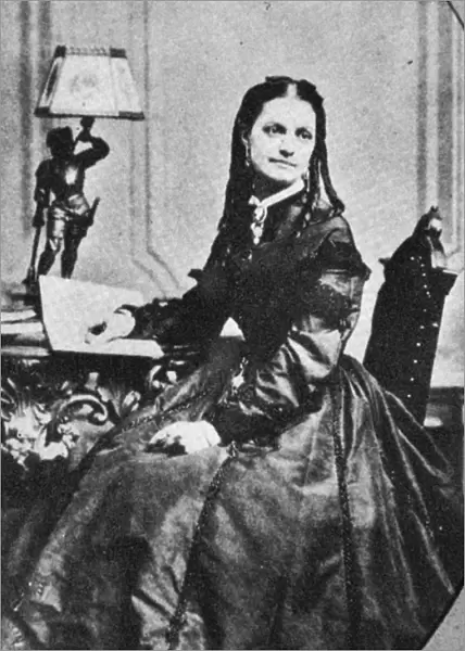 ELODIE TODD DAWSON (1840-1877). Nee Elodie Breck Todd. Half-sister of Mary Todd Lincoln